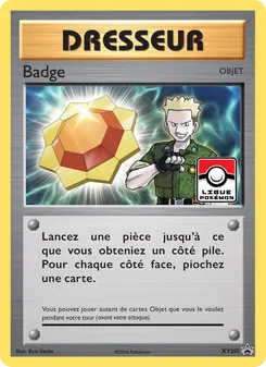 Carte Badge XY205 – Promo XY