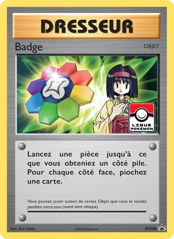 Carte Badge XY206 – Promo XY