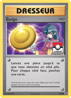 Carte Badge XY208 – Promo XY
