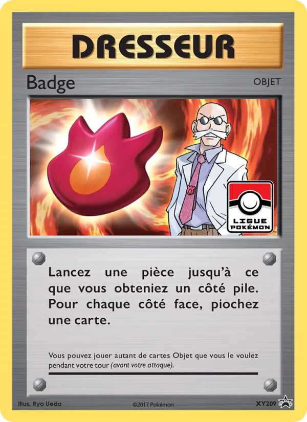 Carte Badge XY209 – Promo XY