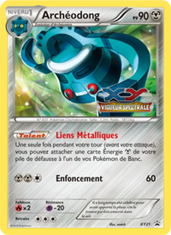 Carte Archéodong XY21 – Promo XY