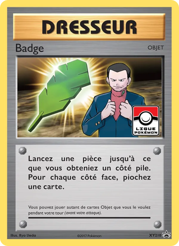 Carte Badge XY210 – Promo XY
