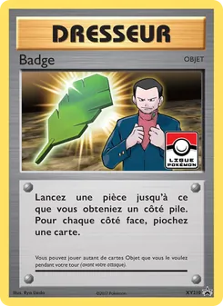 Carte Badge XY210 – Promo XY