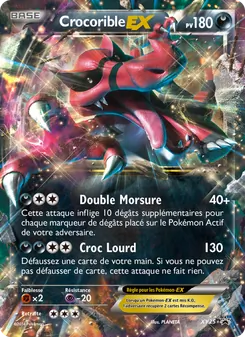 Carte Crocorible EX XY25 – Promo XY