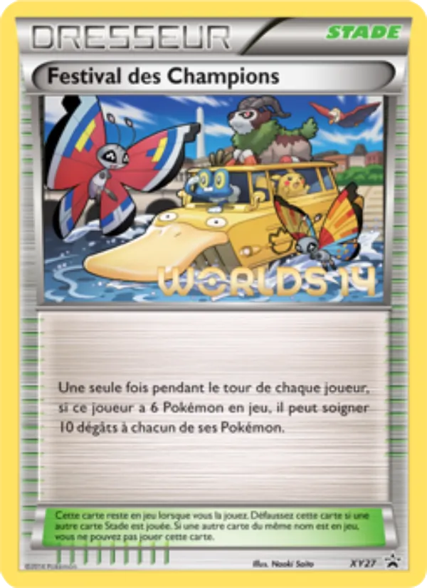 Carte Festival des Champions XY27 – Promo XY