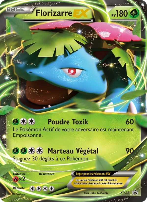 Carte Florizarre EX XY28 – Promo XY