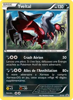 Carte Yveltal XY32 – Promo XY
