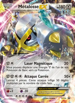 Carte Métalosse EX XY34 – Promo XY