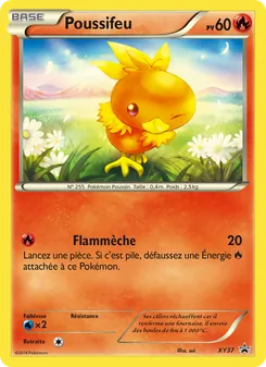 Carte Poussifeu XY37 – Promo XY