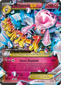Carte M Diancie EX XY44 – Promo XY