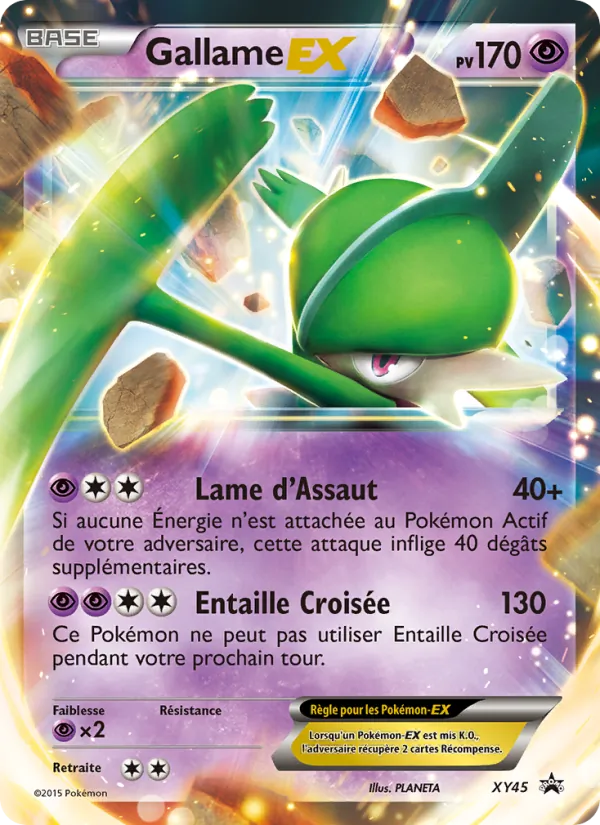 Carte Gallame EX XY45 – Promo XY