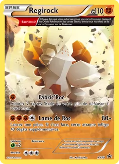 Carte Regirock XY49 – Promo XY