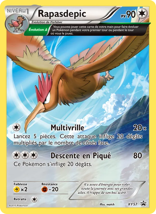 Carte Rapasdepic XY57 – Promo XY