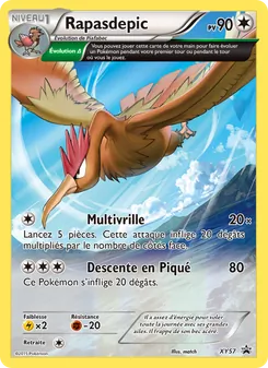 Carte Rapasdepic XY57 – Promo XY