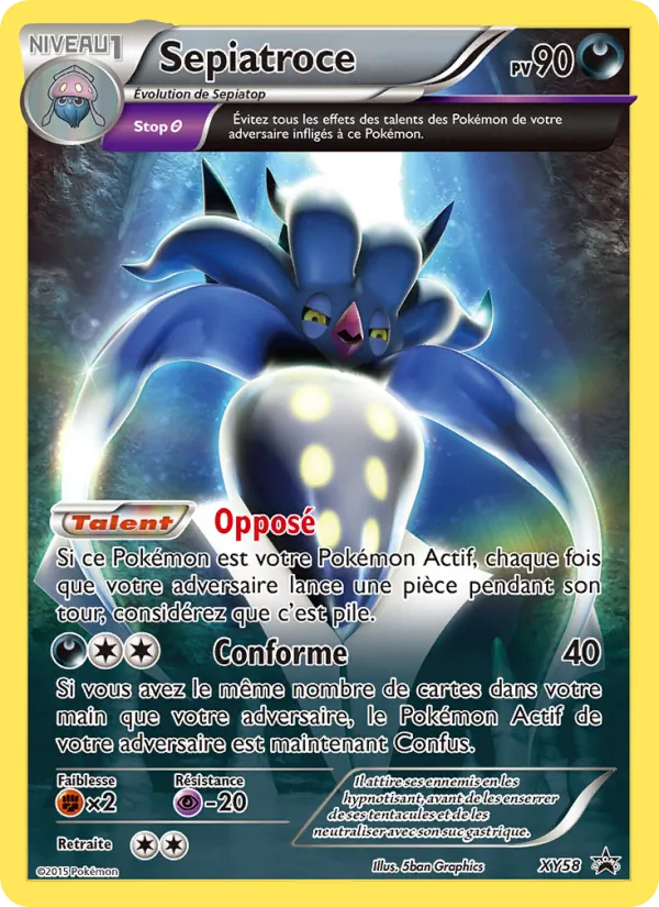 Carte Sepiatroce XY58 – Promo XY