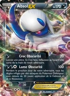 Carte Absol EX XY62 – Promo XY