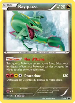 Carte Rayquaza XY64 – Promo XY