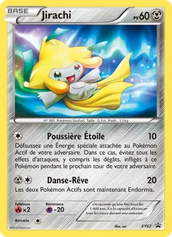 Carte Jirachi XY67 – Promo XY