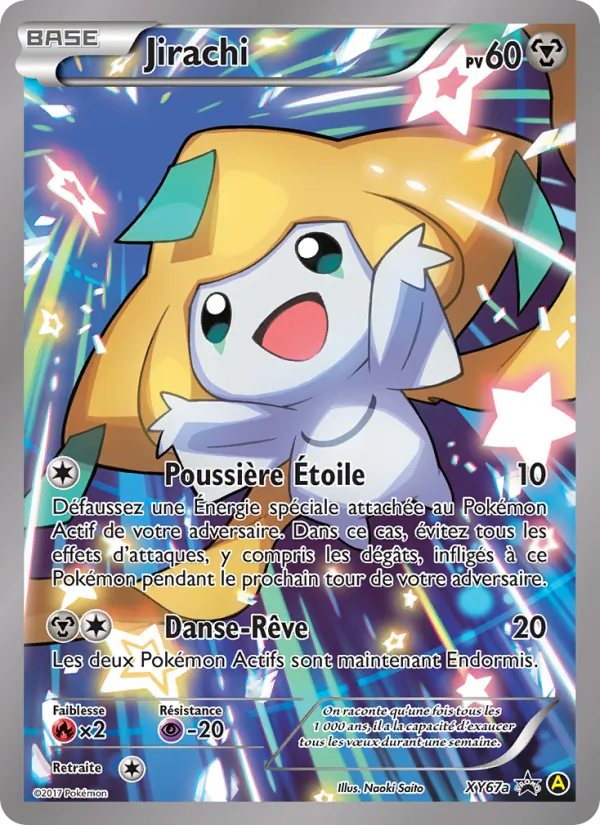 Carte Jirachi XY67a – Promo XY