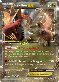 Carte Rexillius EX XY70 – Promo XY