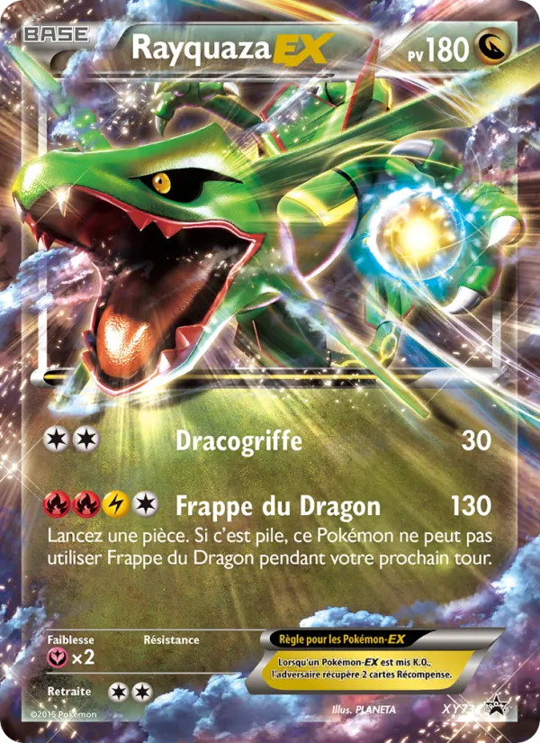 Carte Rayquaza EX XY73 – Promo XY