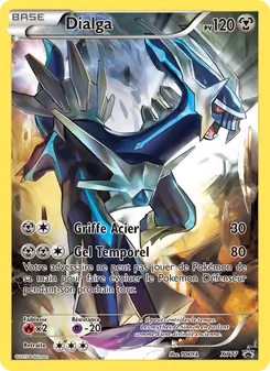 Carte Dialga XY77 – Promo XY