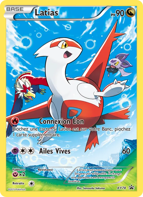 Carte Latias XY78 – Promo XY
