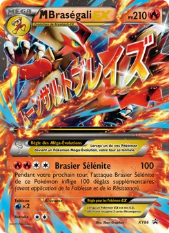 Carte M Braségali EX XY86 – Promo XY
