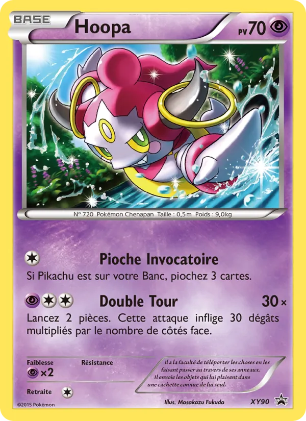 Carte Hoopa XY90 – Promo XY