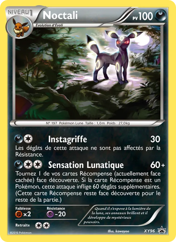 Carte Noctali XY96 – Promo XY
