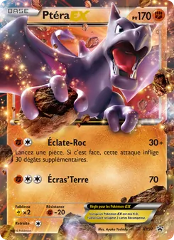 Carte Ptéra EX XY97 – Promo XY